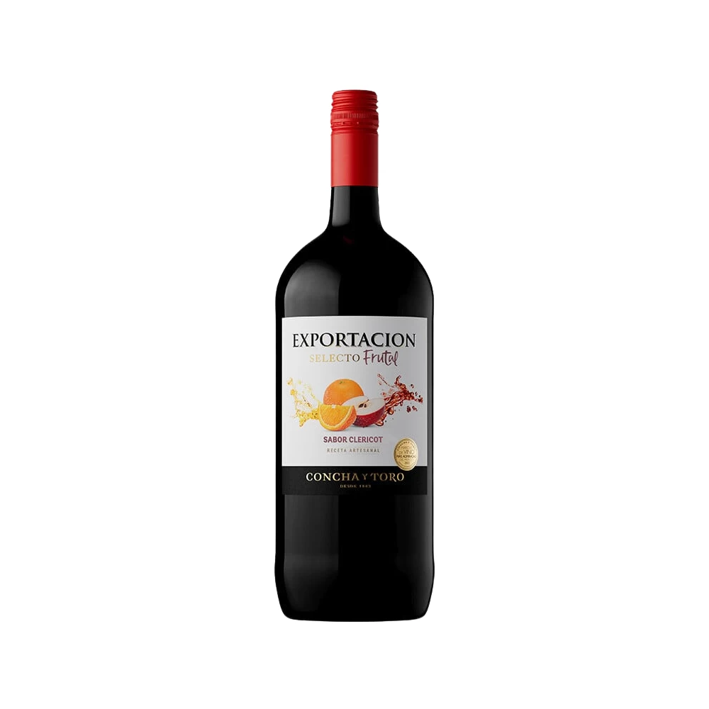 Vino Tinto Exportacion Selecto Frutal Clericot 1500 ml. 1 Vino Tinto Exportacion Selecto Frutal Clericot 1500 ml.