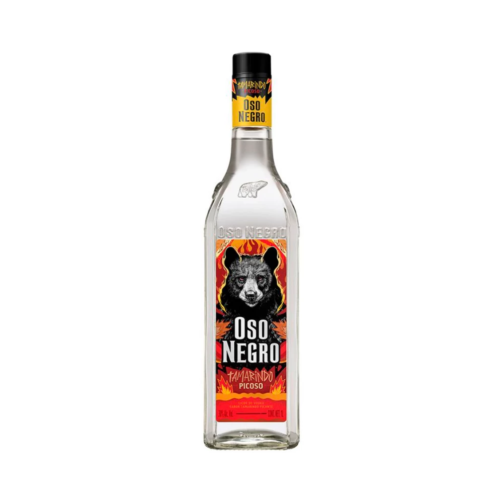 Licor de Vodka Oso Negro Tamarindo 1000 ml. 1 Licor de Vodka Oso Negro Tamarindo 1000 ml.