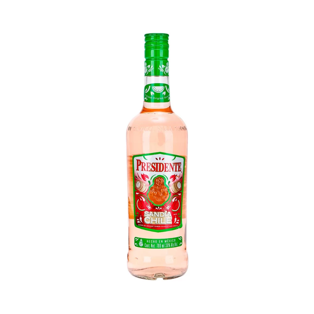 Licor de Brandy Presidente Sandia Chile 700 ml. 1 Licor de Brandy Presidente Sandia Chile 700 ml.
