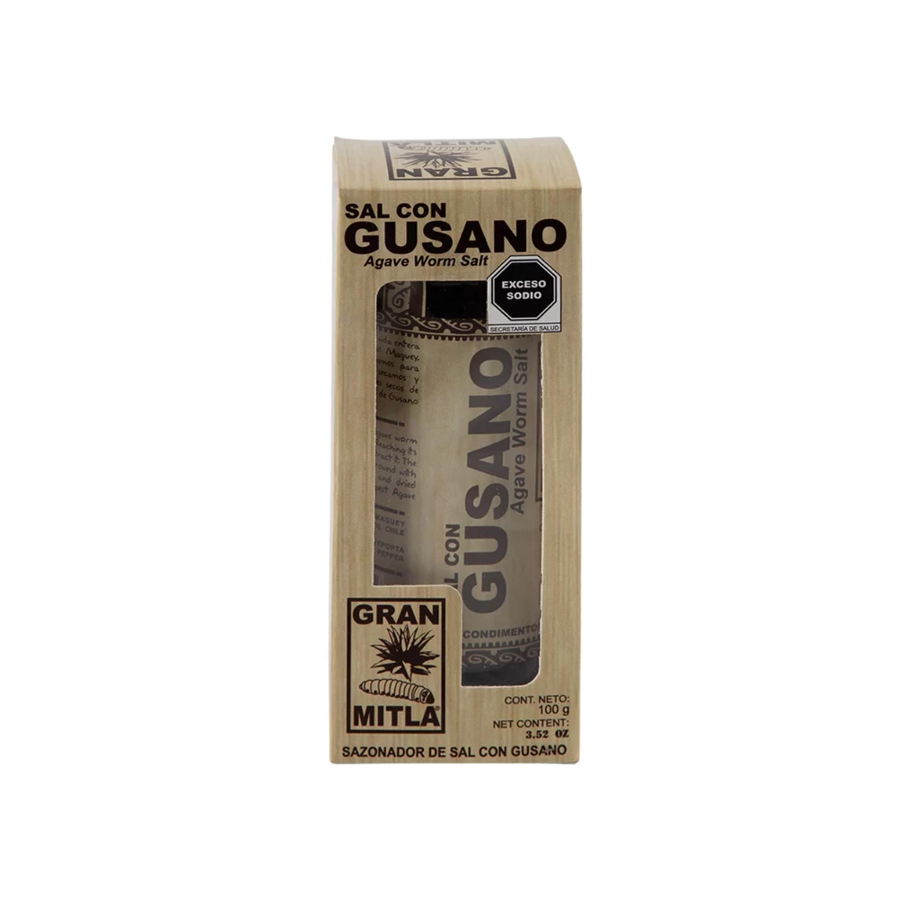 Sal de Gusano Gran Mitla de Maguey 100 gr. 1 Sal de Gusano Gran Mitla de Maguey 100 g.