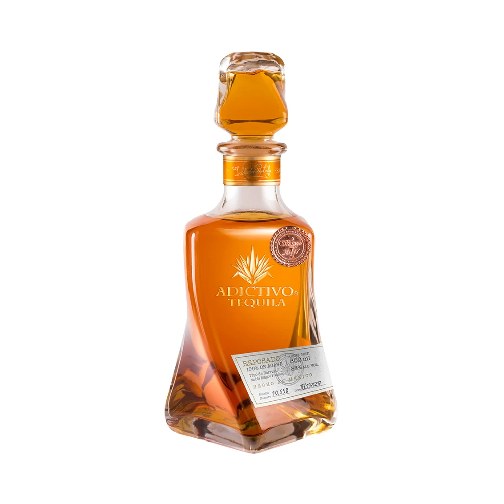 Tequila Adictivo Reposado 750 ml. 1 Tequila Adictivo Reposado 750 ml.