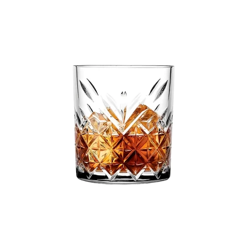 Vaso De Vidrio Whisky Infinity 350 ml. 3 Vaso De Vidrio Whisky Infinity 350 ml.