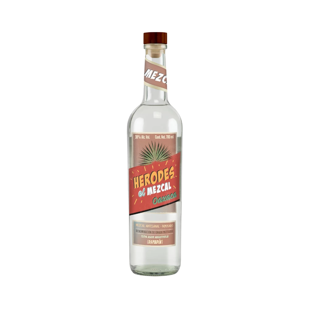 Mezcal Herodes Reposado 700 ml. 1 Mezcal Herodes Reposado 700 ml.