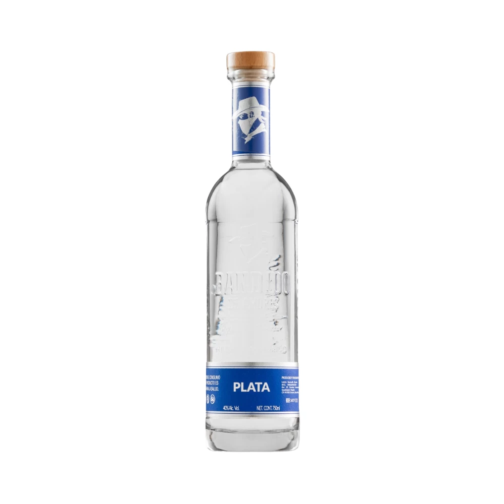 Tequila Bandido de Amores Plata 750 ml. 1 Tequila Bandido de Amores Plata 750 ml.