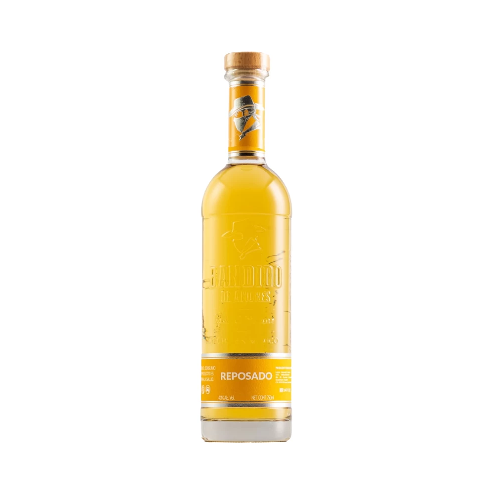 Tequila Bandido de Amores Reposado 750 ml. 1 Tequila Bandido de Amores Reposado 750 ml.