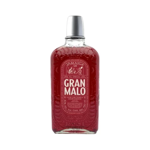 Licor Con Tequila Gran Malo Jamaica 750 ml.