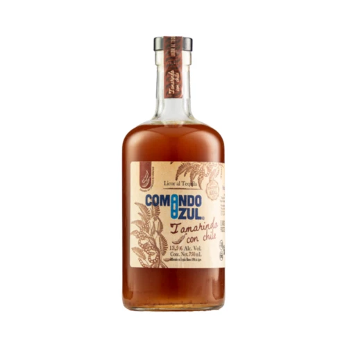 Licor con Tequila Comando Azul Tamarindo 750 ml.