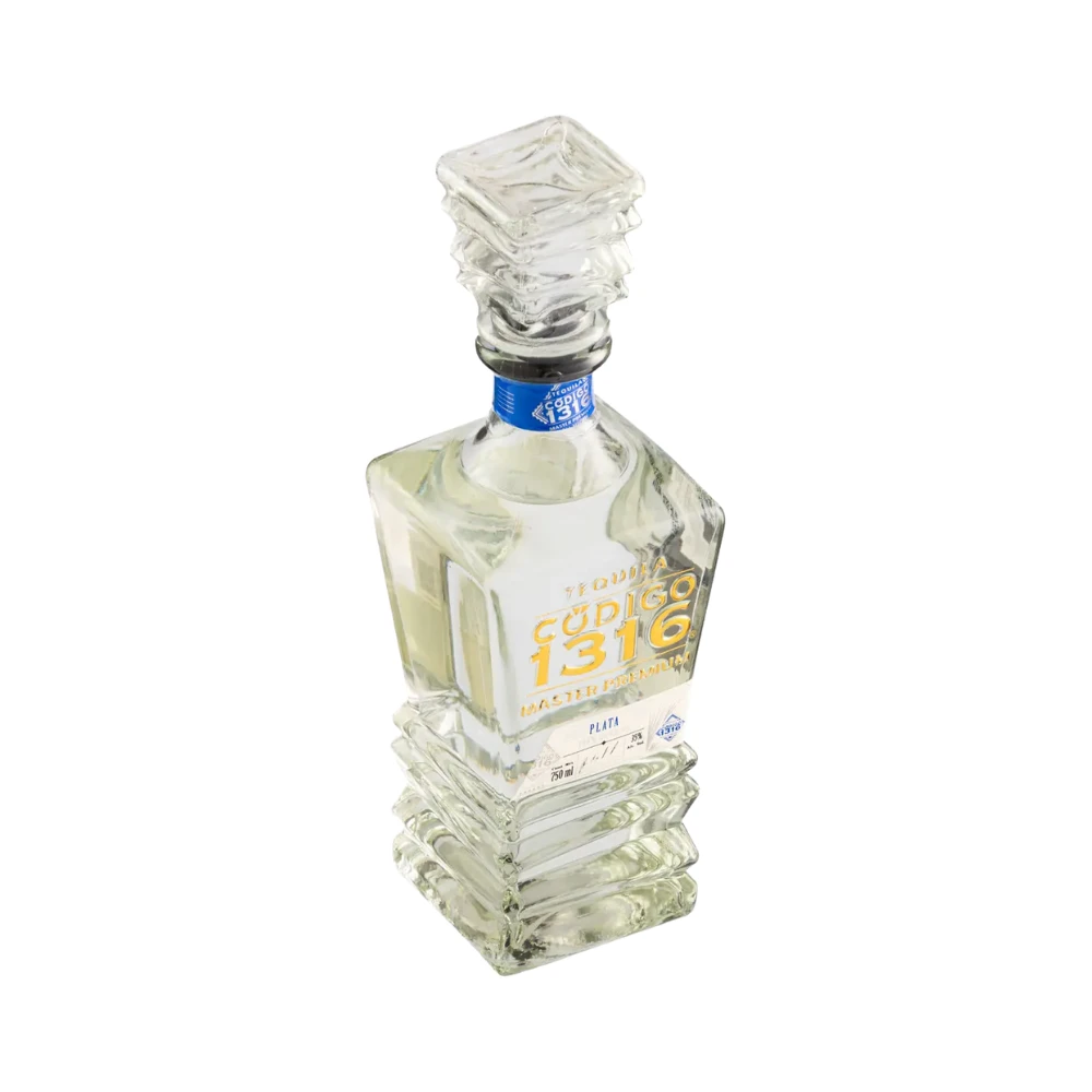 Tequila Codigo 1316 Plata 750 ml. 2 Tequila Codigo 1316 Plata 750 ml.