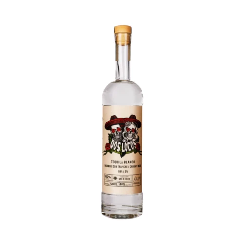 Tequila Dos Locos Blanco 700 ml.