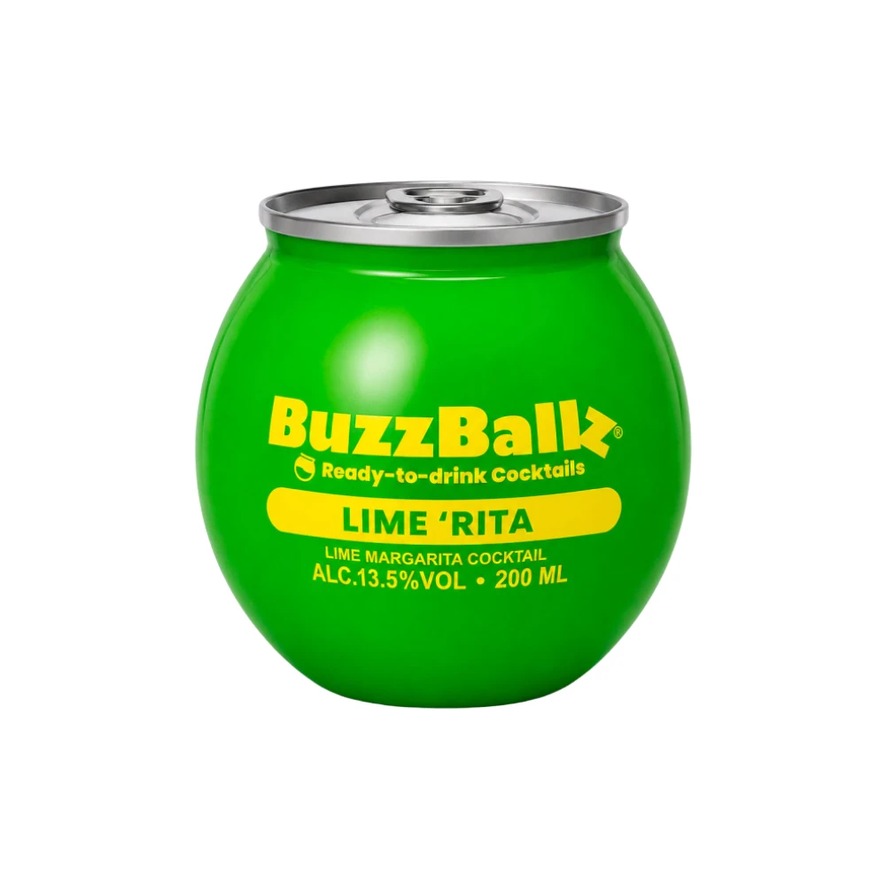Bebida BuzzBallz Lime Rita 200 ml. 1 Bebida BuzzBallz Lime Rita 200 ml.
